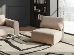 KIVVIK Stol Modul Beige Boucle