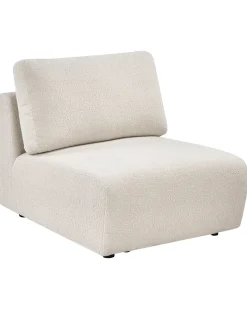 KIVVIK Stol Modul Cremehvid Boucle