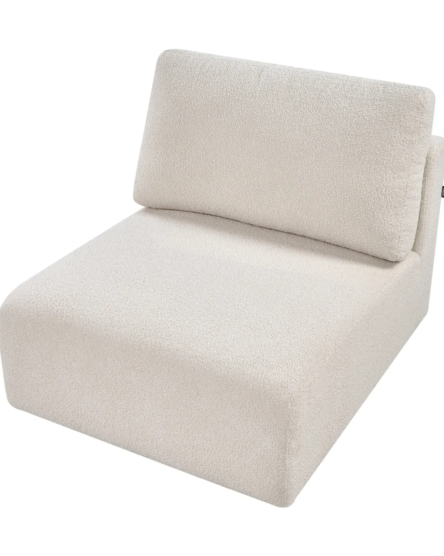 KIVVIK Stol Modul Cremehvid Boucle