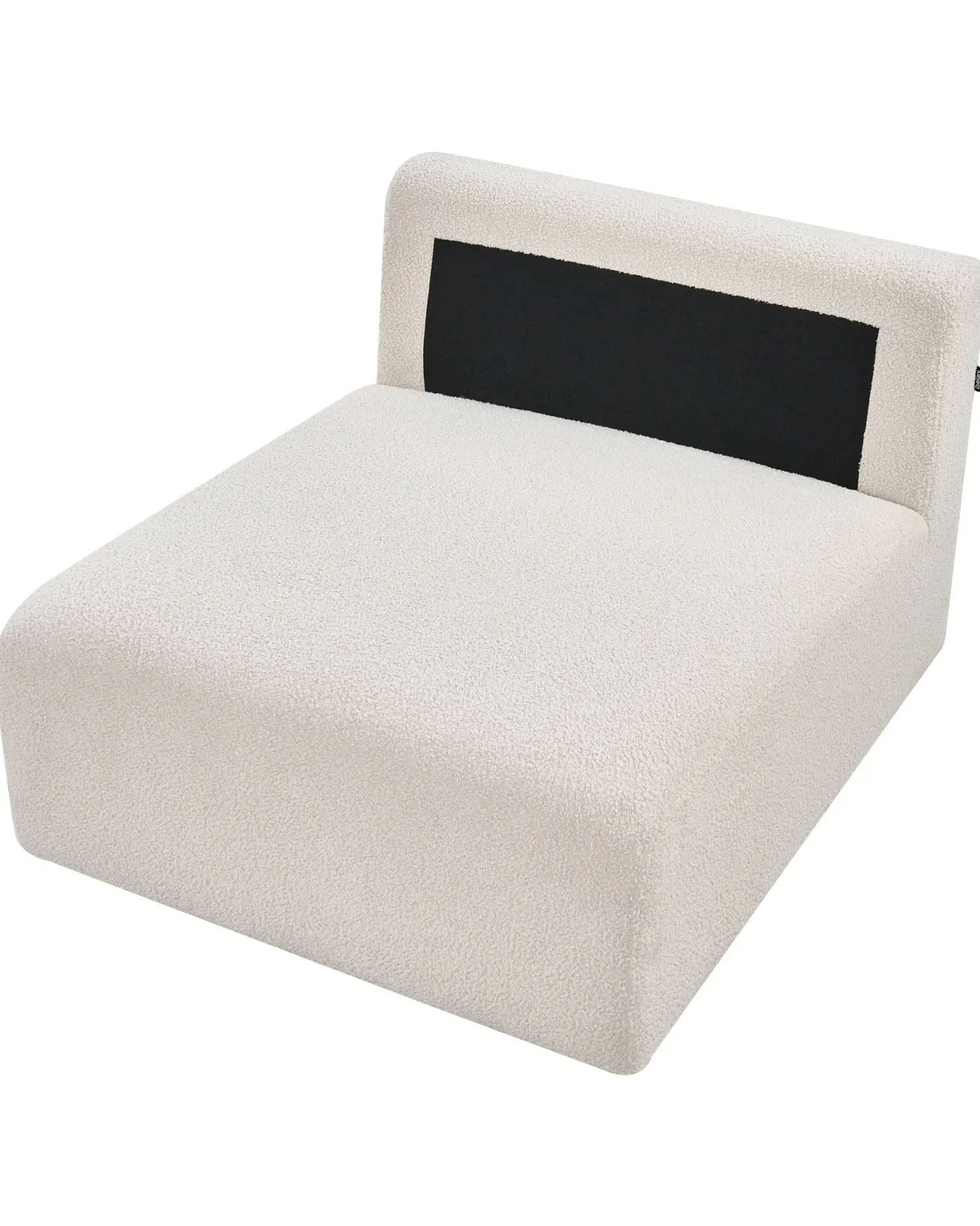 KIVVIK Stol Modul Cremehvid Boucle