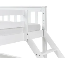 Køjeseng Fyretræ BIERNE 90/140 x 200 cm Hvid