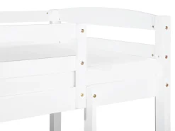 Køjeseng Fyretræ REGAT 90 x 200 cm Hvid
