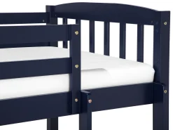 Køjeseng Fyretræ REVIN 90 x 200 cm Navy Blå