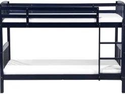 Køjeseng Fyretræ REVIN 90 x 200 cm Navy Blå