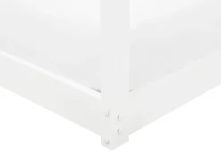 Køjeseng Hus Fyretræ LABATUT 90 x 200 cm Hvid
