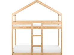 Køjeseng Hus Fyretræ LABATUT 90 x 200 cm Lysebrun