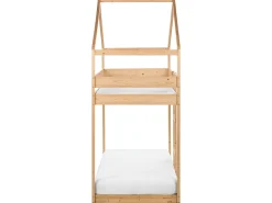 Køjeseng Hus Fyretræ LABATUT 90 x 200 cm Lysebrun