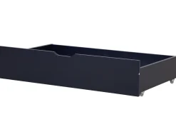 Køjeseng med skuffer Fyretræ REVIN 90 x 200 cm Navy Blå