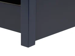 Køjeseng med skuffer Fyretræ REVIN 90 x 200 cm Navy Blå