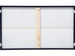 Køjeseng med skuffer Fyretræ REVIN 90 x 200 cm Navy Blå