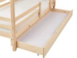 Køjeseng med skuffer Hus Fyretræ GIRGOLS 90 x 200 cm med opbevaring Lysebrun