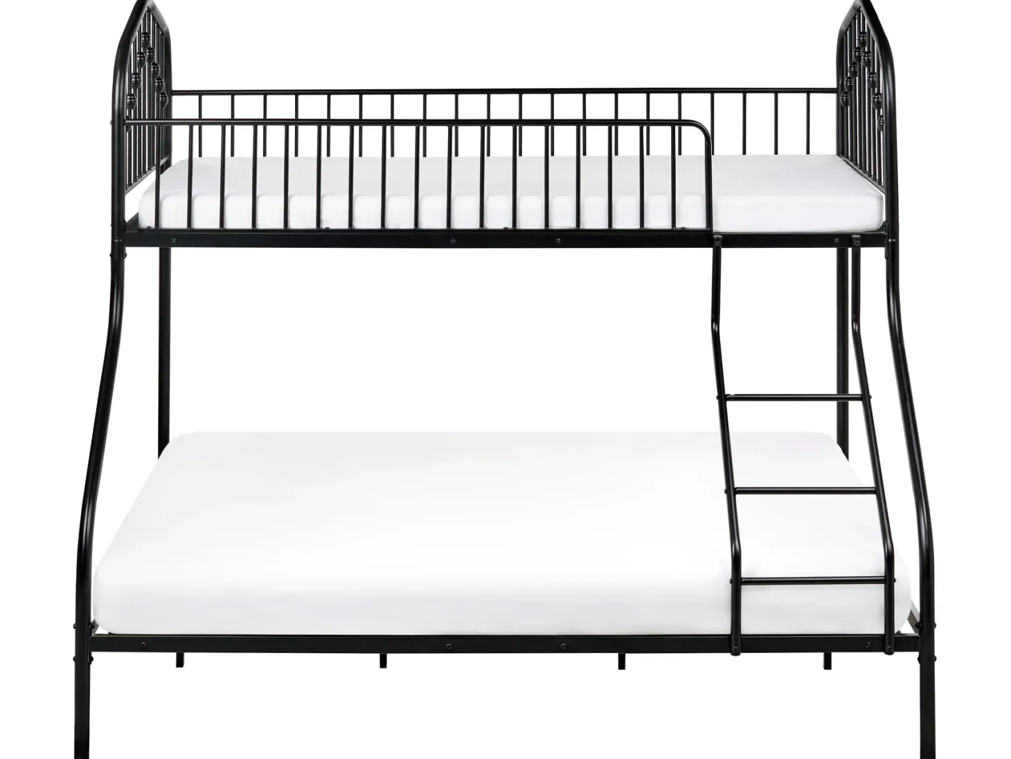 Køjeseng Metal CHAMONIX 90/140 x 200 cm Sort
