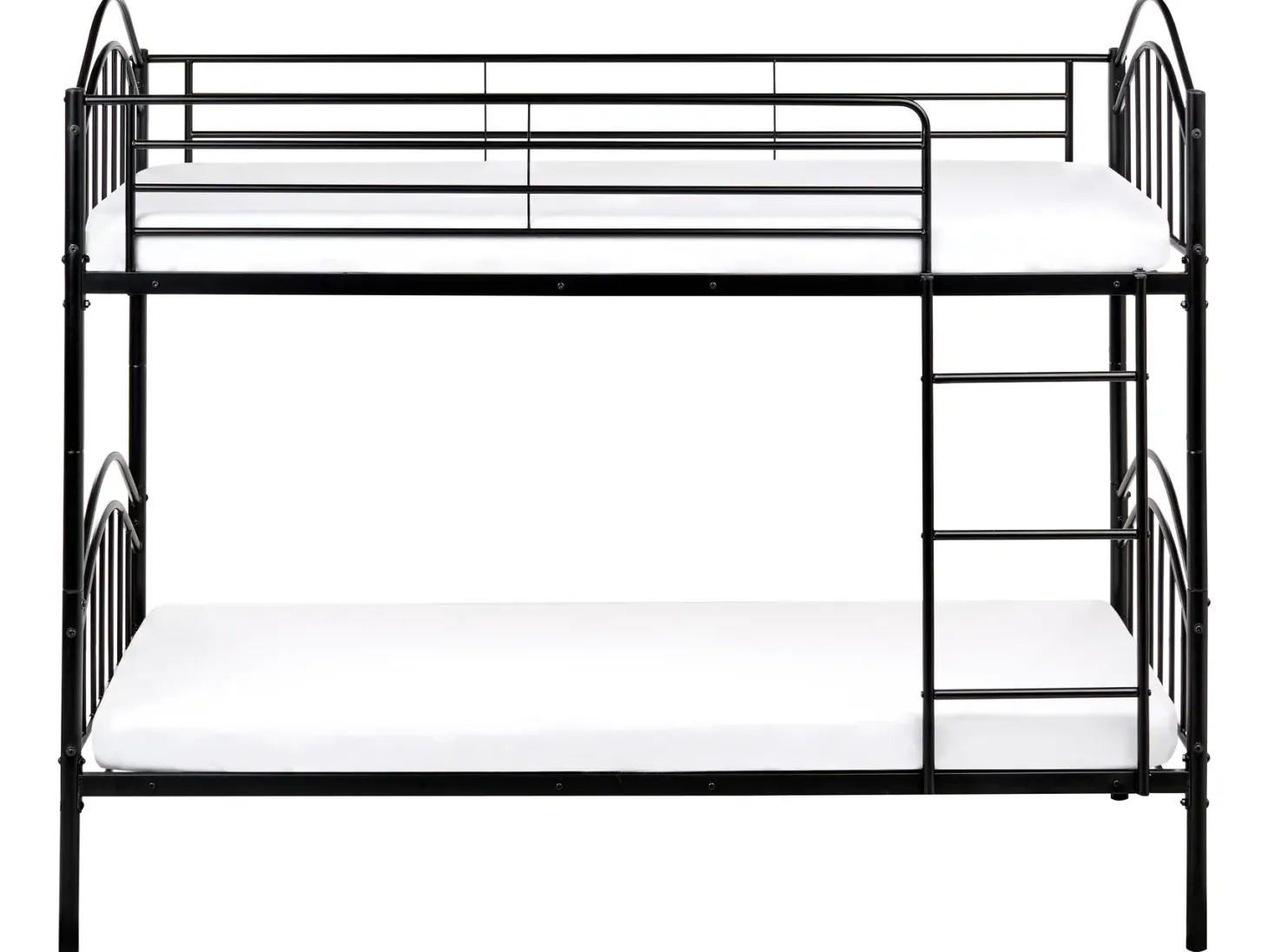 Køjeseng Metal CHARTRES 90 x 200 cm Sort