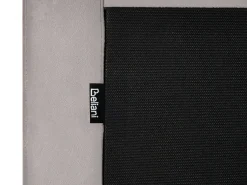 Køjeseng Velour CHOCQUES 90 x 200 cm Lysegrå