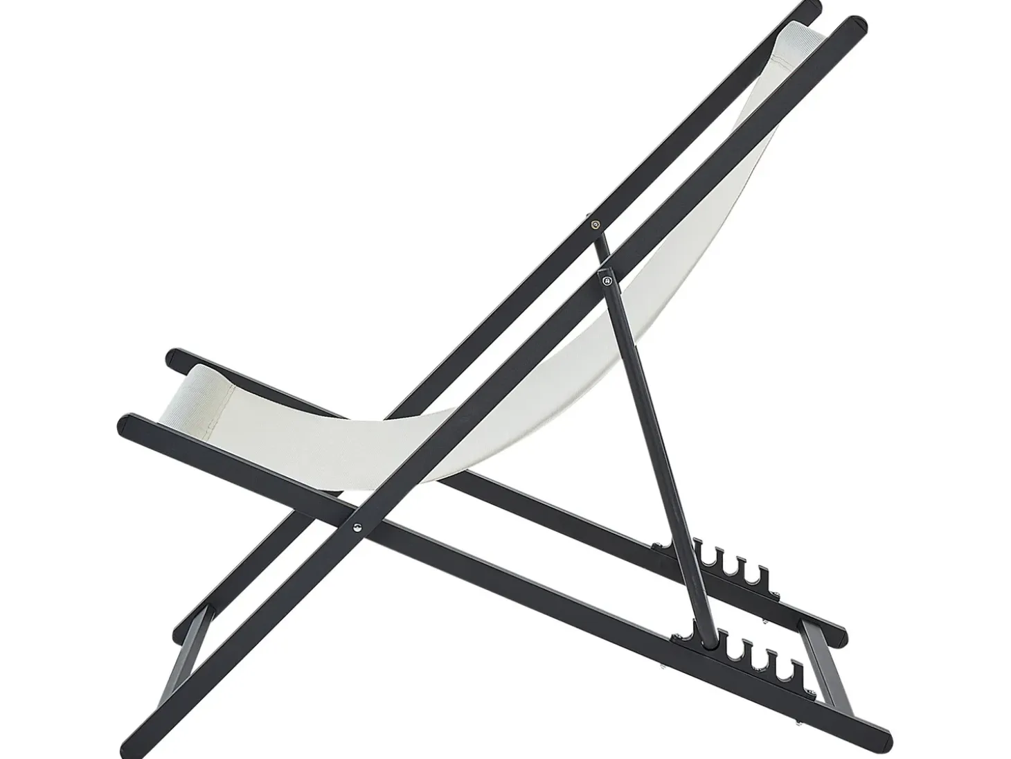 Klap dækstol LOCRI II Metal Lys Beige