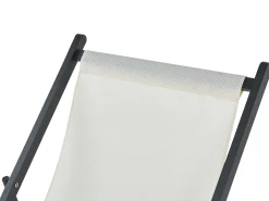 Klap dækstol LOCRI II Metal Lys Beige