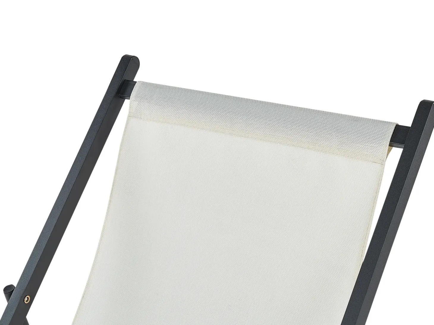 Klap dækstol LOCRI II Metal Lys Beige