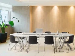 Klap hjørneskrivebords-modul BENDI Hvid 90 cm 64 cm