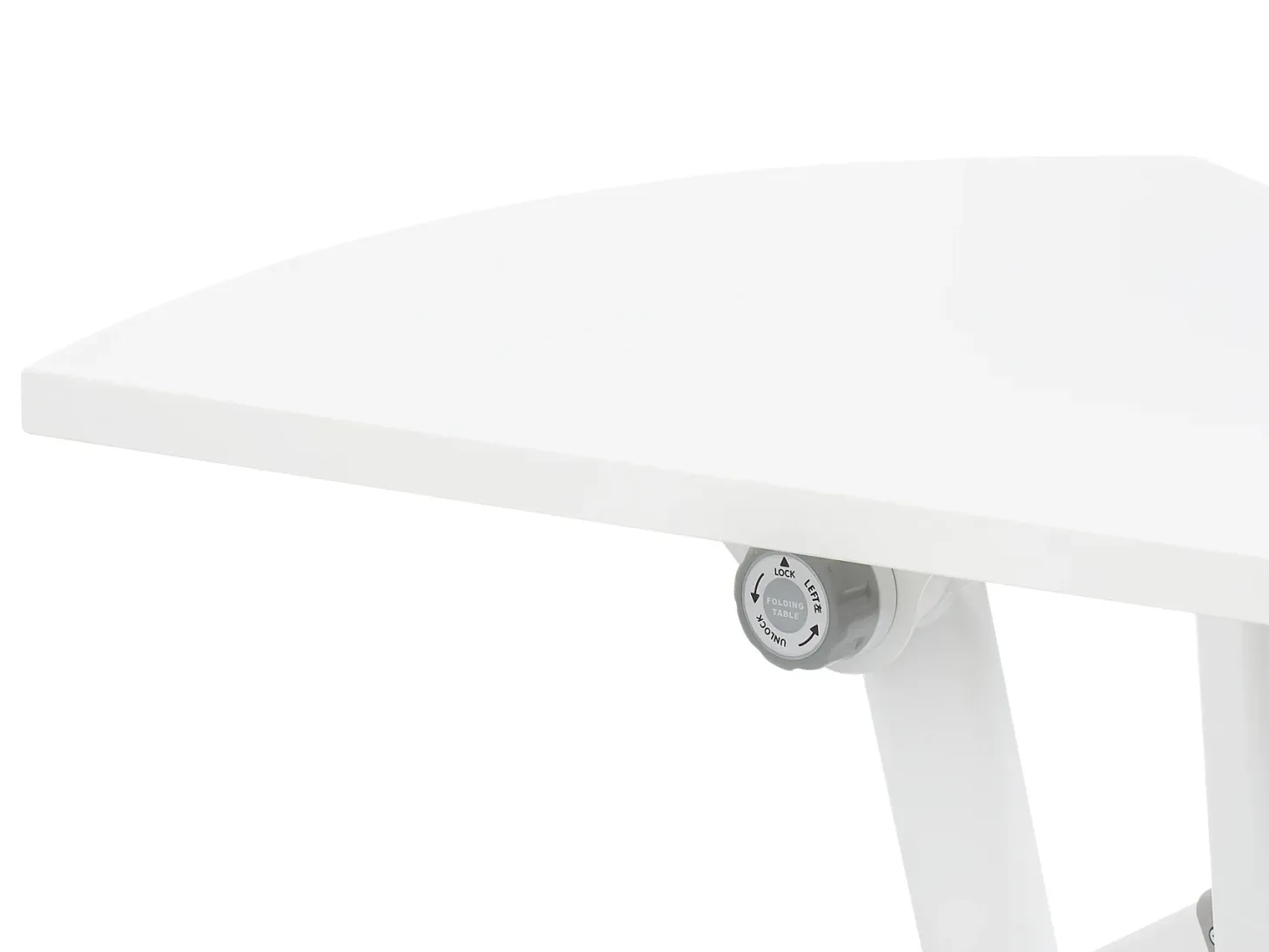 Klap hjørneskrivebords-modul BENDI Hvid 90 cm 64 cm