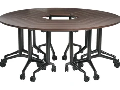 Klap hjørneskrivebords-modul CAVI Mørkebrun 90 cm 64 cm