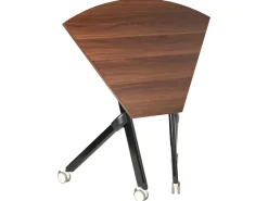 Klap hjørneskrivebords-modul BENDI Mørkebrun 90 cm 64 cm