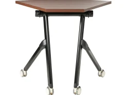 Klap hjørneskrivebords-modul BENDI Mørkebrun 90 cm 64 cm
