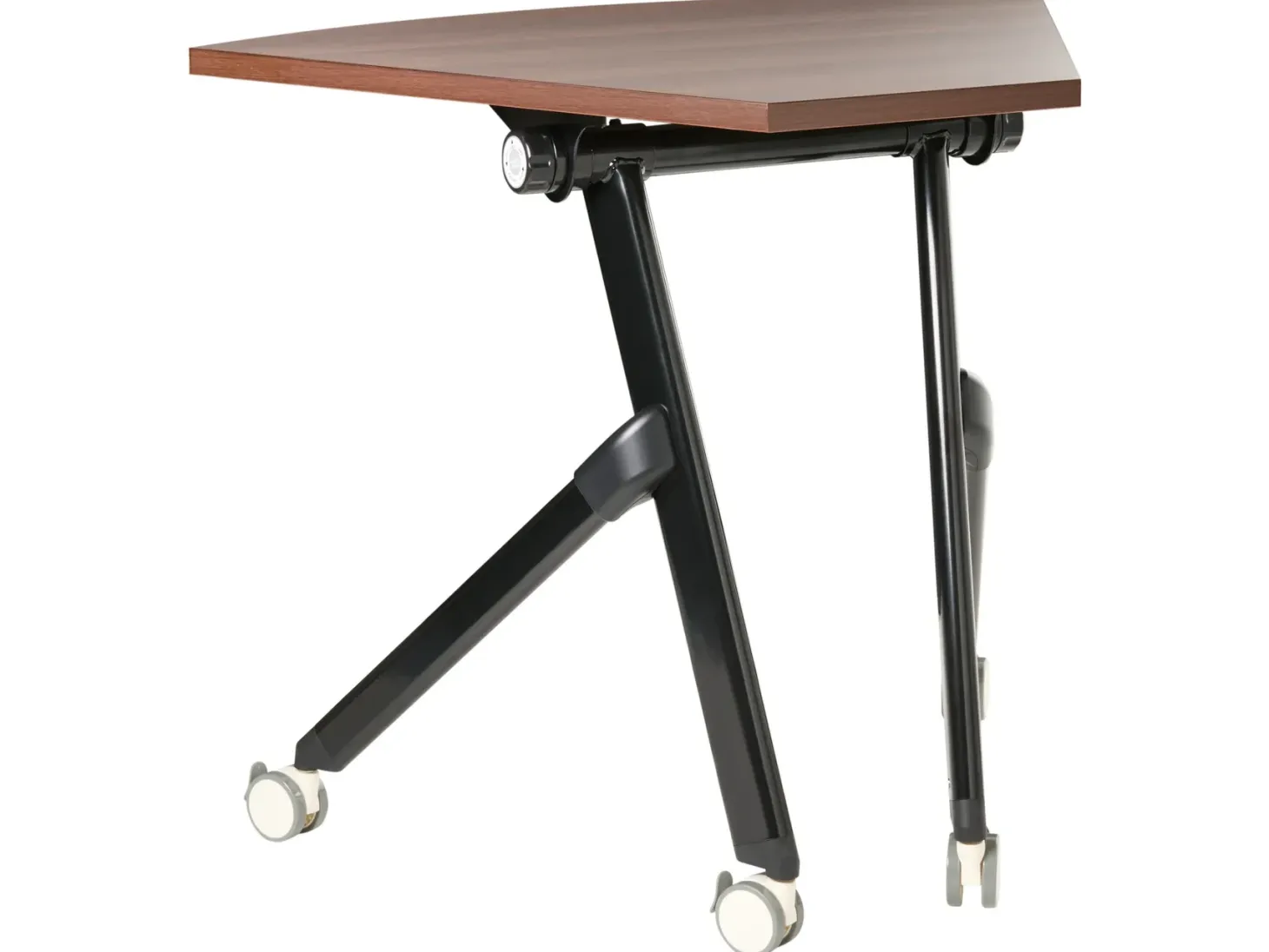 Klap hjørneskrivebords-modul BENDI Mørkebrun 90 cm 64 cm