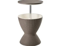 Kølebar AISA 49 cm 49 cm Træ effekt Brun