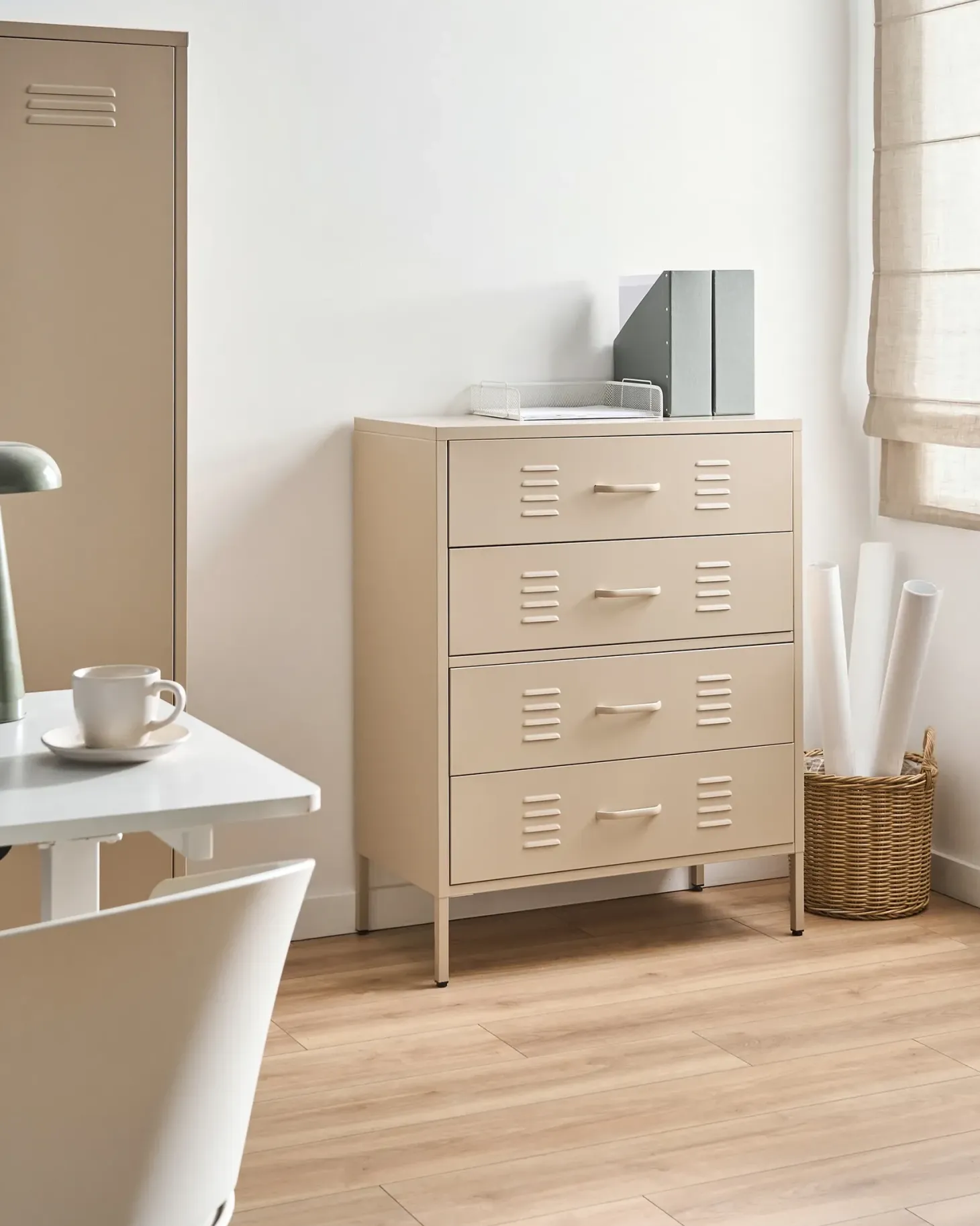 Kommode ENAGO Metal Beige