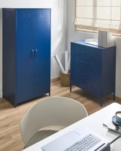 Kommode ENAGO Metal Navy Blå