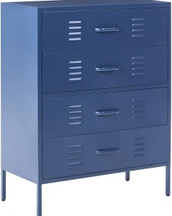 Kommode ENAGO Metal Navy Blå