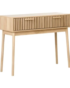 Konsolbord LYNWOOD Lysebrun