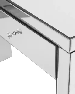 Konsolbord MARLE Spejlet sølv