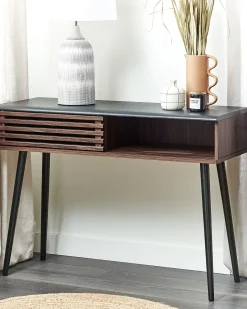 Konsolbord PERTH Mørkebrun