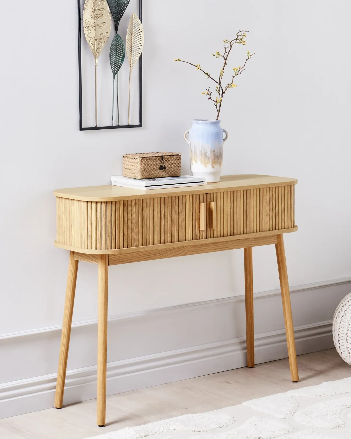 Konsolbord SELAH Brun
