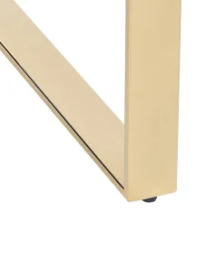 Konsolbord TILON Hærdet glas Guld