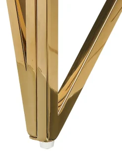Konsolbord WESO Hærdet glas Guld