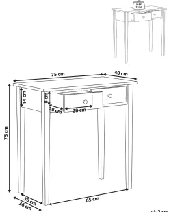 Konsolbord YIRRA Hvid