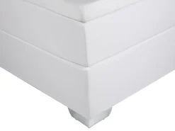 Kontinentalseng Kunstlæder PRESIDENT 160 x 200 cm Sort/hvid