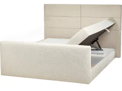 Kontinentalseng med opbevaring ARISTOCRAT Lys Beige 160 x 200 cm