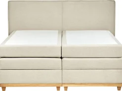 Kontinentalseng med opbevaring DYNASTY Beige 180 x 200 cm