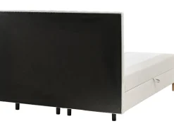 Kontinentalseng med opbevaring OFFICER Cremehvid 160 x 200 cm