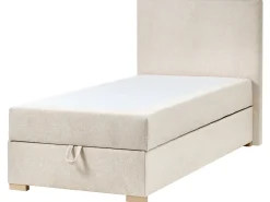 Kontinentalseng med opbevaring MAJOR Lys Beige 90 x 200 cm