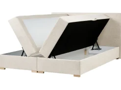 Kontinentalseng med opbevaring MAJOR Lys Beige 180 x 200 cm