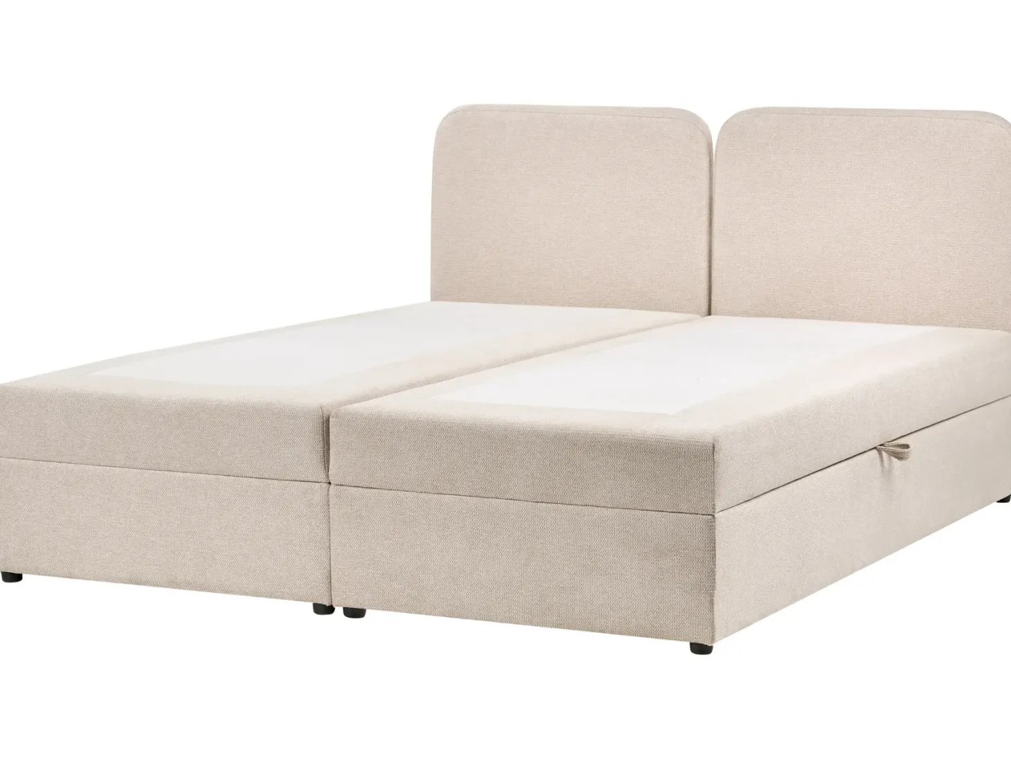 Kontinentalseng med opbevaring CHANCELLOR Lys Beige 180 x 200 cm