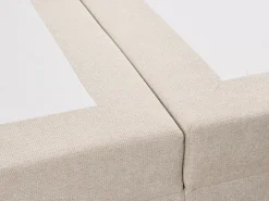 Kontinentalseng med opbevaring REGENT Lys Beige 180 x 200 cm