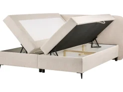 Kontinentalseng med opbevaring REGENT Lys Beige 180 x 200 cm