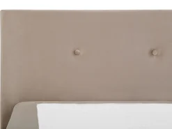 Kontinentalseng Velour CONSUL 180 x 200 cm Lys Beige