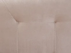 Kontinentalseng Velour MARQUISE 180 x 200 cm Beige