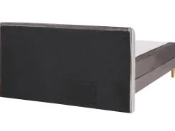 Kontinentalseng Velour MARQUISE 160 x 200 cm Grå